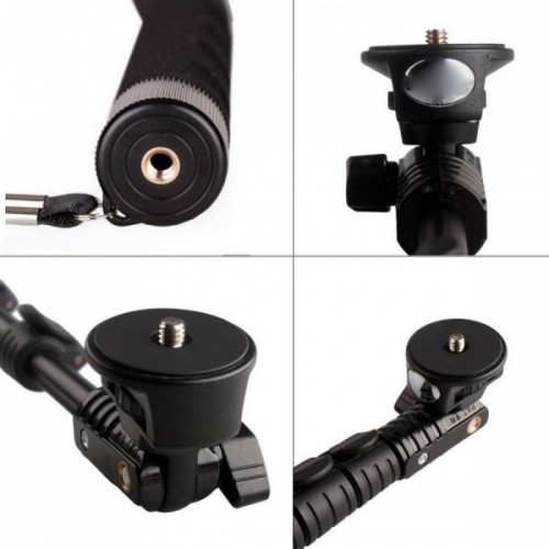 Monopod YUNTENG YT-088 pentru GoPro SJCAM XIAOMI și telefoane
