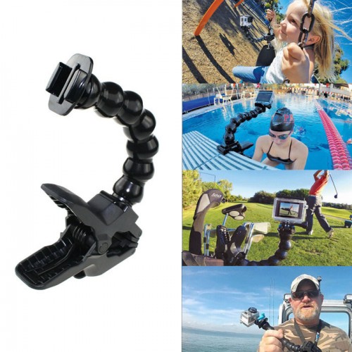 Затискач щелепи для GOPRO SJCAM XIAOMI Jaws Flex Clamp