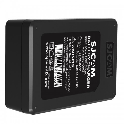 Зарядка подвійна оригінальна для SJCAM SJ6