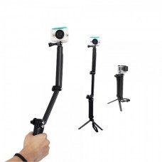 Monopod 3way 3în1 Telesin pentru camere de acțiune GOPRO SJCAM XIAOMI SONY