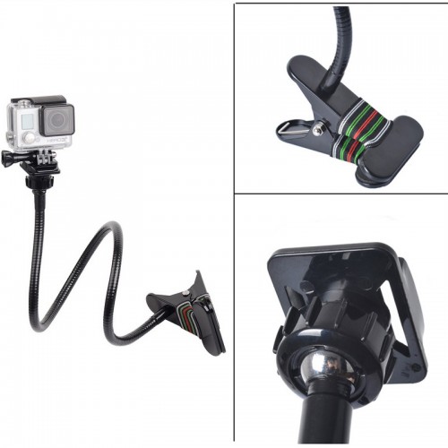 Затискач універсальний для GOPRO, SJCAM, XIAOMI і смартфонів