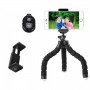 Trepied octopus, set selfie/blogger pentru smartphone-uri