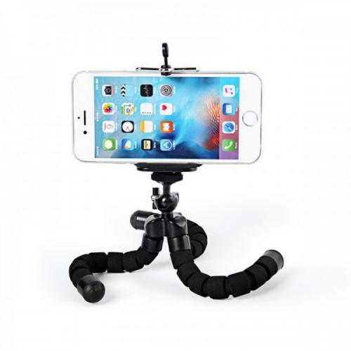 Trepied octopus, set selfie/blogger pentru smartphone-uri