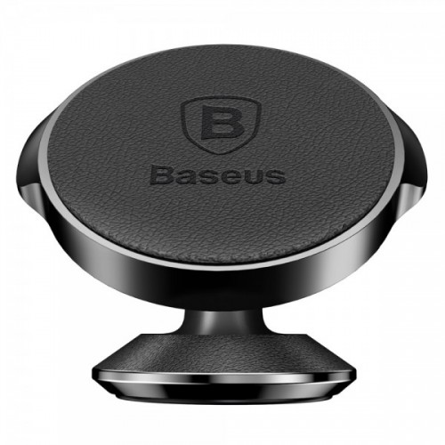 Тримач для телефону магнітний BASEUS Vertical Magnetic Bracket Leather Black SUER-F01