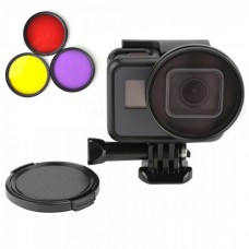 Набор фильтров с рамкой для GoPro Hero 7 / 6 / 5