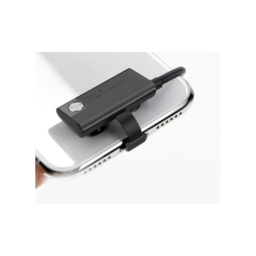 Кабель BASEUS CALXP-B01 Gaming Suction Cup Lightning Cable 2M чёрный