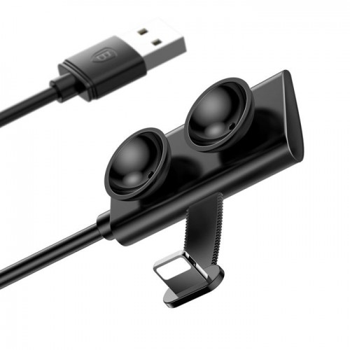 Кабель BASEUS CALXP-B01 Gaming Suction Cup Lightning Cable 2M чёрный