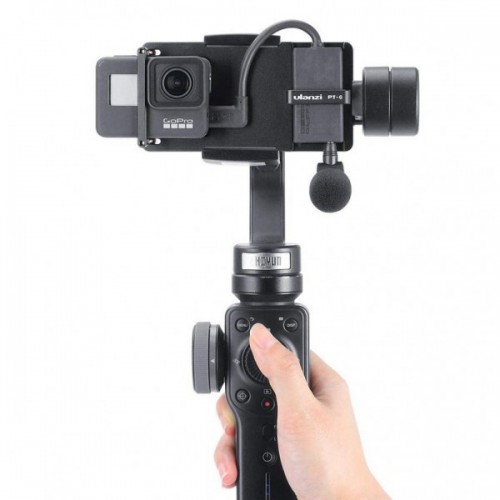 Adaptor Ulanzi PT-6 pentru GoPro 7/6/5 cu adaptor microfon pentru stabilizator