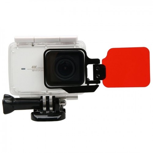Червоний фільтр Puluz для Xiaomi Yi Gopro 4/3 (DCA1317R)