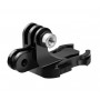 Clemă dublă Telesin pentru OSMO Action, GoPro, Xiaomi YI (GP-MTB-T02-BK)