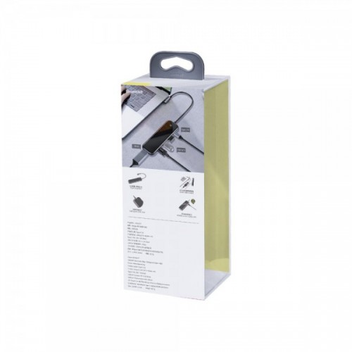 USB концентратор Type-C Hub Baseus CAHUB-BZ0G