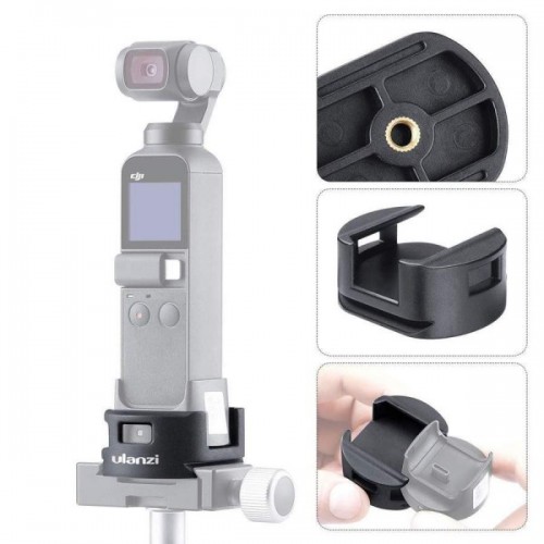 Adaptor Ulanzi 1/4 inch / Arca Swiss pentru OSMO Pocket 2 / Pocket (OP-4)