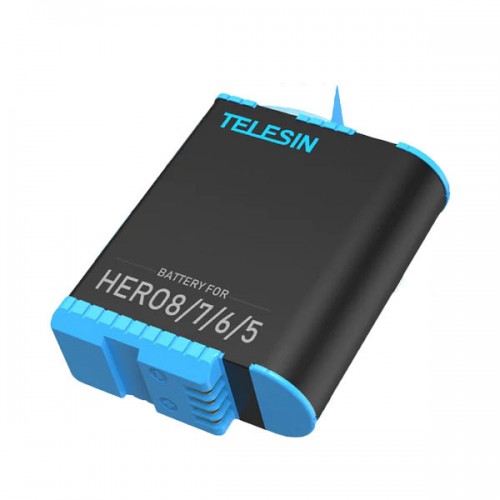 Акумулятор GoPro Hero 8/7/6/5 Telesin BTR-801-B