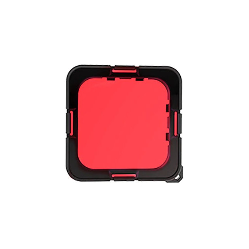 Червоний фільтр GoPro 8 на аквабокс Telesin