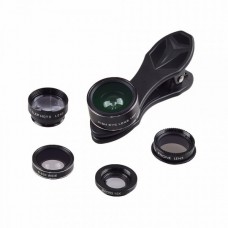 Set 5în1 obiective pentru smartphone cu filtru Apexel APL-DG5H