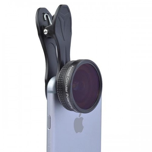 Obiectiv cu unghi larg pentru telefon cu filtru CPL Apexel APL-16MMH