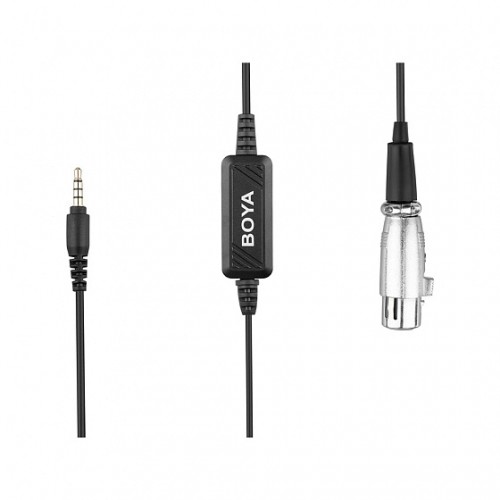 Микрофонный кабель XLR  3.5мм TRRS BOYA BY-BCA6