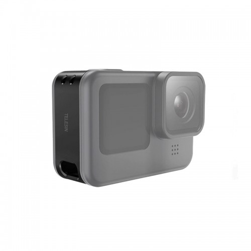 Capac baterie GoPro 12 / 11 / 10 / 9 cu gaură pentru încărcare Telesin GP-CLC-901