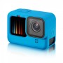 Чохол силіконовий GoPro 12 / 11 / 10 / 9 блакитний Telesin GP-HER-043 (GP-PTC-901)