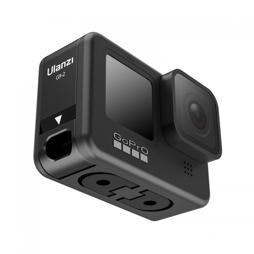 Дверца с отверстием для зарядки GoPro 12 / 11 / 10 / 9 алюминий Ulanzi G9-2