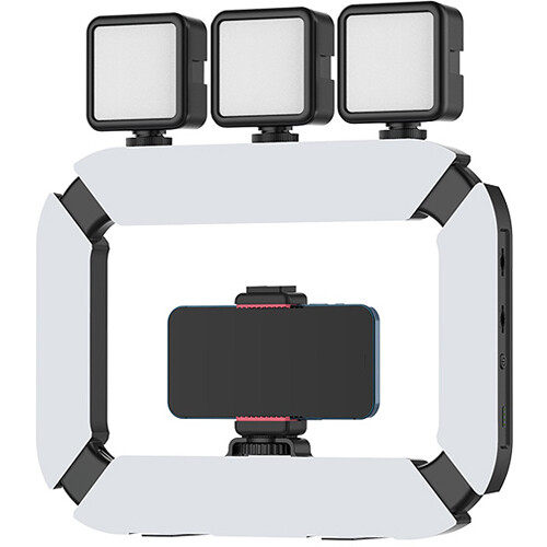 Кільцева лампа ріг для телефону камери Ulanzi U200