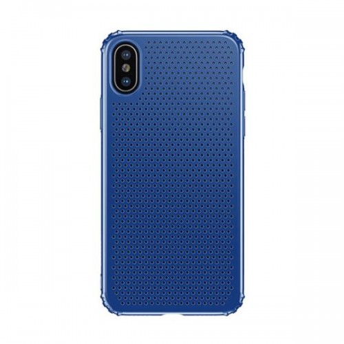 Чехол iPhone X перфорированный TPU Baseus WIAPIPHX-DD03