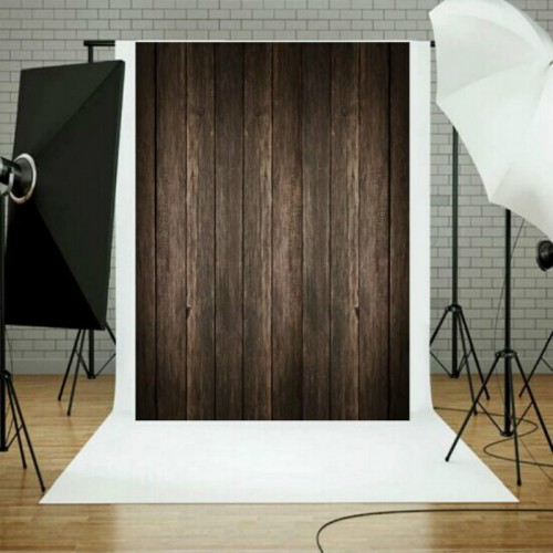 Fundal foto din tesatura maro lemn 210x150cm Puluz TBD047724701A
