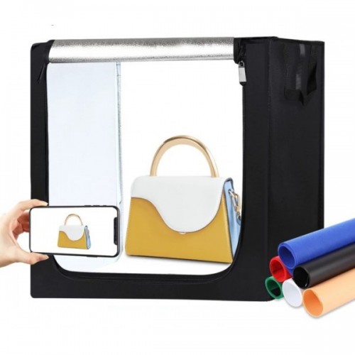 Lightbox 50cm cu iluminare LED Puluz PU5050A