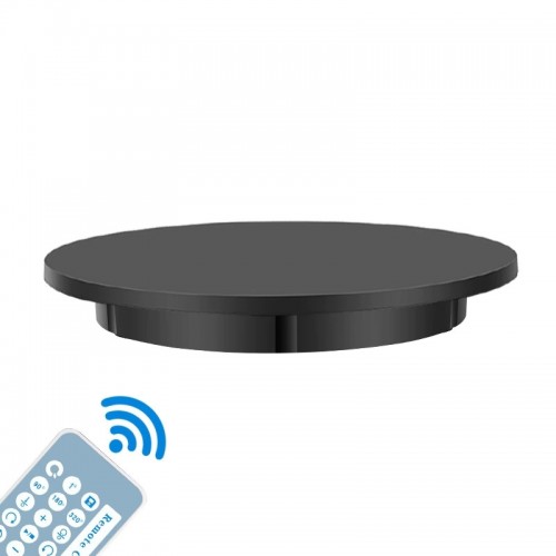 Masă rotativă pentru obiecte 60cm telecomandă negru Puluz DCA1272B