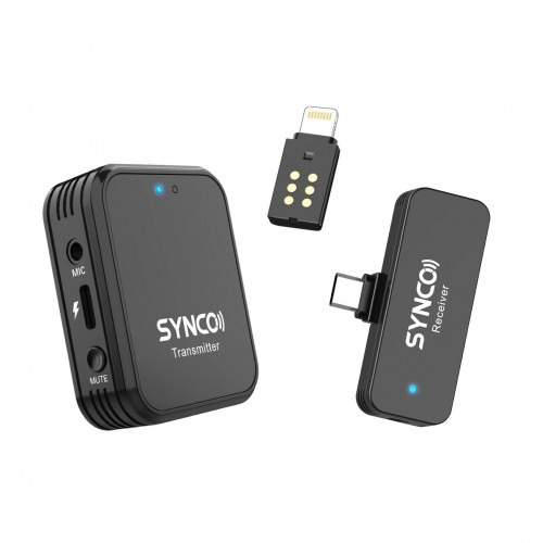 Sistem de microfon wireless pentru telefon Type-C/Lightning Synco WAir-G1TL
