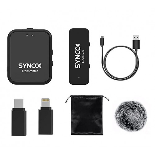Sistem de microfon wireless pentru telefon Type-C/Lightning Synco WAir-G1TL