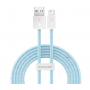 Кабель Lightning для айфону блакитний 2м Baseus Dynamic CALD000503