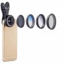 Obiectiv macro cu unghi larg pentru telefon cu filtre Apexel APL-16MMS