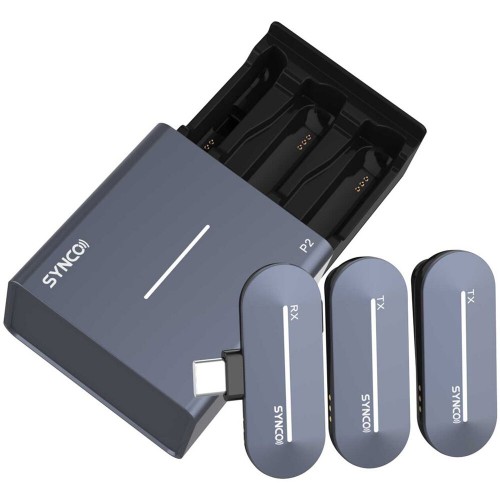 Sistem de microfon wireless Type-C dublu Synco P2ST