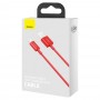 Кабель Lightning для айфон красный 1м Baseus Superior CALYS-A09