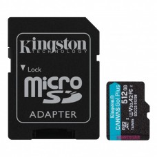Карта памяти 512 ГБ U3 V30 microSDXC Kingston Canvas Go! Plus SDCG3/512GB