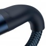 Кабель Type-C Micro Lightning 100Вт 1.5м синий Baseus Flash Series II CASS030203