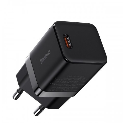 Încărcător rapid 30W Type-C negru Baseus GaN3 CCGN010101
