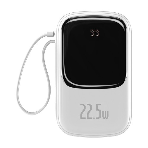Powerbank 20000 mAh 22.5W USB Type-C alb Baseus Qpow PPQD-I02