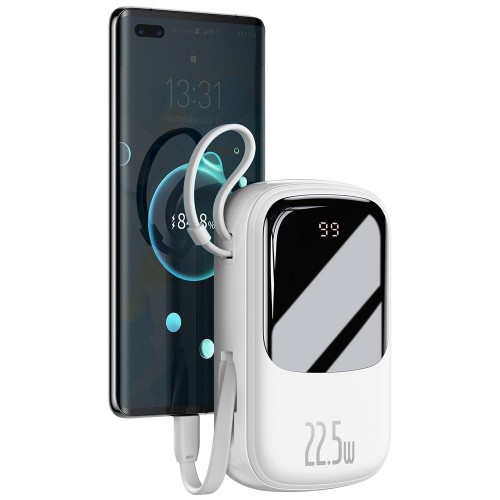 Powerbank 20000 mAh 22.5W USB Type-C alb Baseus Qpow PPQD-I02