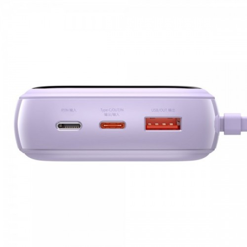 Powerbank 20000 mAh 22.5W USB Type-C violet Baseus Qpow PPQD-I05