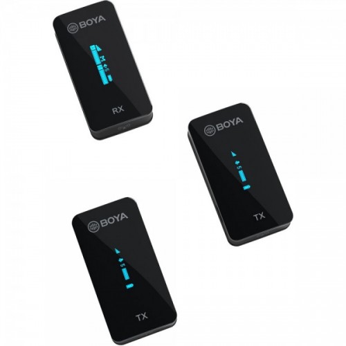 Microfon wireless digital dual 100m BOYA BY-XM6-S2