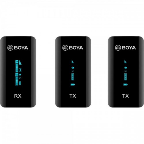 Microfon wireless digital dual 100m BOYA BY-XM6-S2