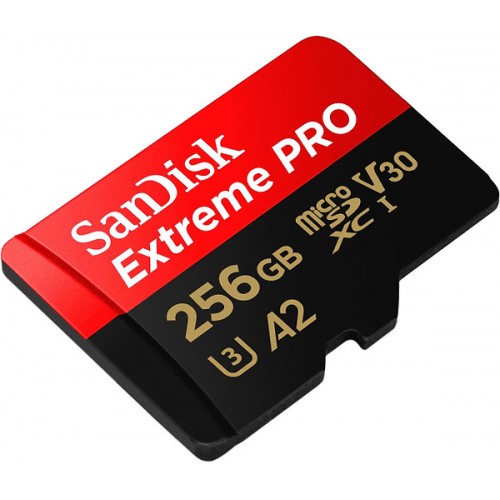 Карта памяти 256 ГБ microSDXC UHS-I U3 A2 SanDisk Extreme Pro SDSQXCD-256G-GN6MA