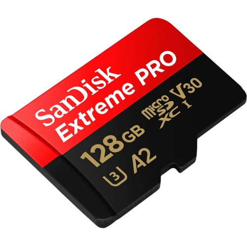 Карта пам'яті 128 ГБ microSDXC UHS-I U3 A2 SanDisk Extreme Pro SDSQXCD-128G-GN6MA