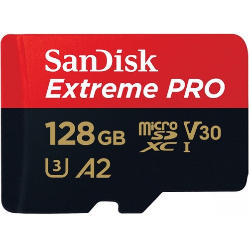 Карта пам'яті 128 ГБ microSDXC UHS-I U3 A2 SanDisk Extreme Pro SDSQXCD-128G-GN6MA