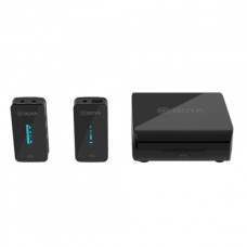 Microfon wireless digital 100m carcasă-încărcare BOYA BY-XM6-K1