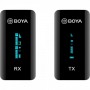 Microfon wireless digital 100m carcasă-încărcare BOYA BY-XM6-K1