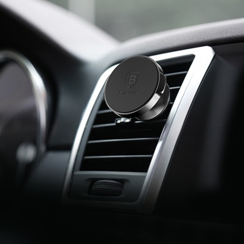 Suport magnetic pentru telefon în mașină pe ventilație Baseus Small Ears SUER-A01
