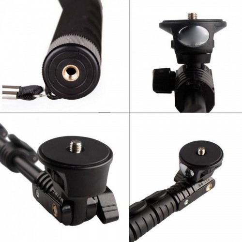 Monopod YUNTENG YT-188 pentru GoPro SJCAM XIAOMI și telefoane